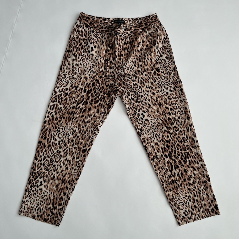 Banana Republic Women’s Leopard Print Drawstring Pants